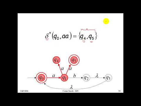 Computation 10 : NFA to DFA 1(powerset construction)