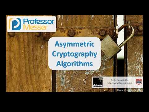 Asymmetric Cryptography Algorithms - CompTIA Security+ SY0-401: 6.2