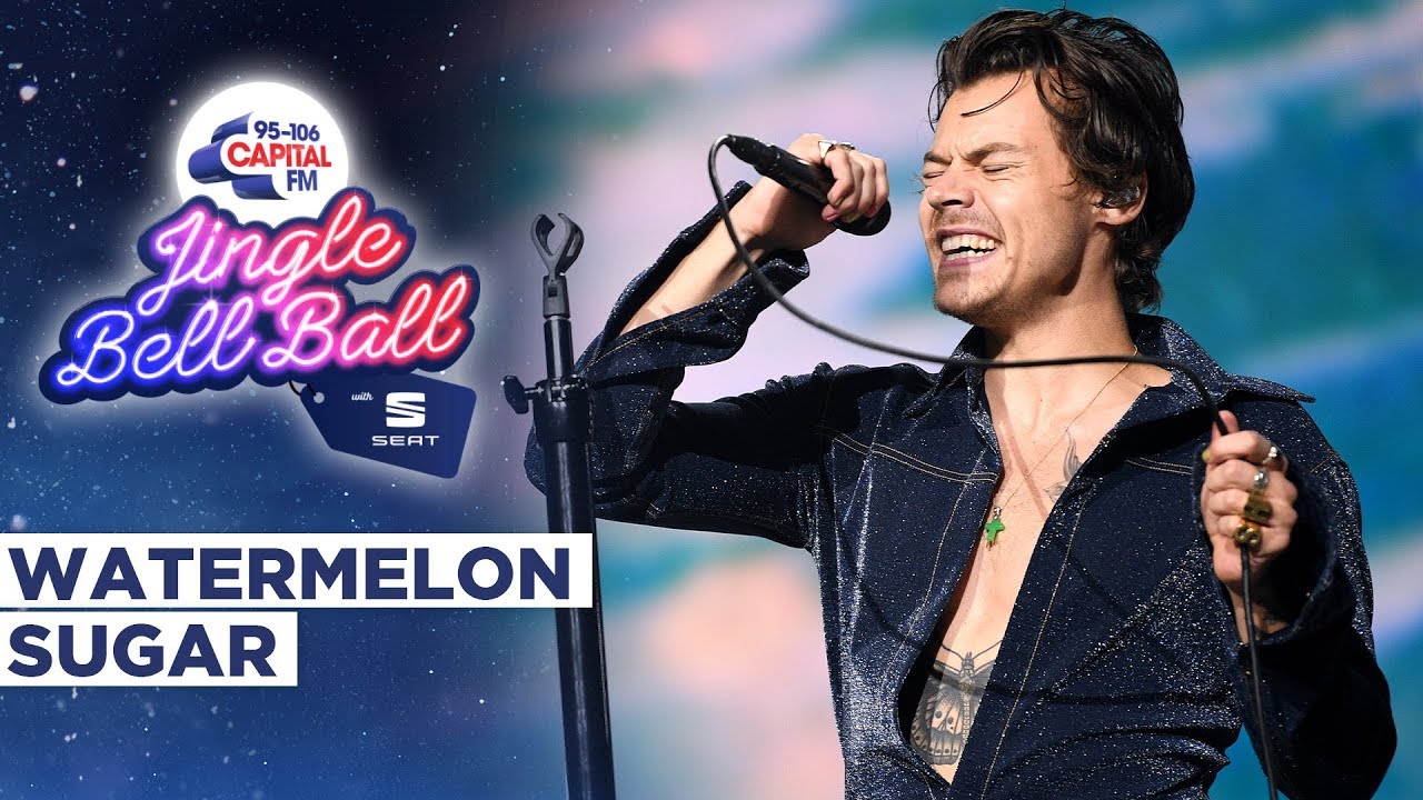 Harry Styles Performs 'Watermelon Sugar' Live at Capital's Jingle Bell Ball 2019 🎶