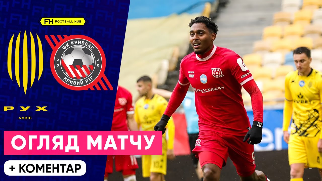 Рух – Кривбас: огляд матчу 9 туру УПЛ ⚽