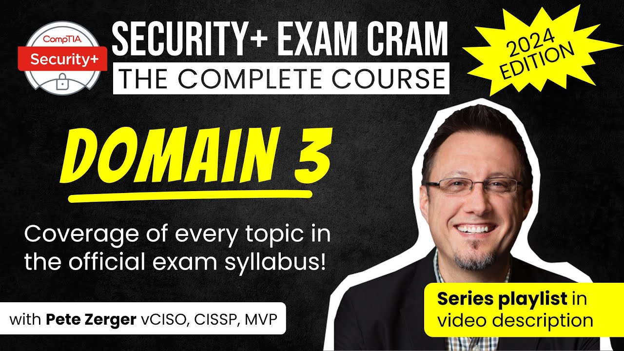 Master DOMAIN 3 for CompTIA Security+ SY0-701 | Complete Exam Prep Guide 🔐