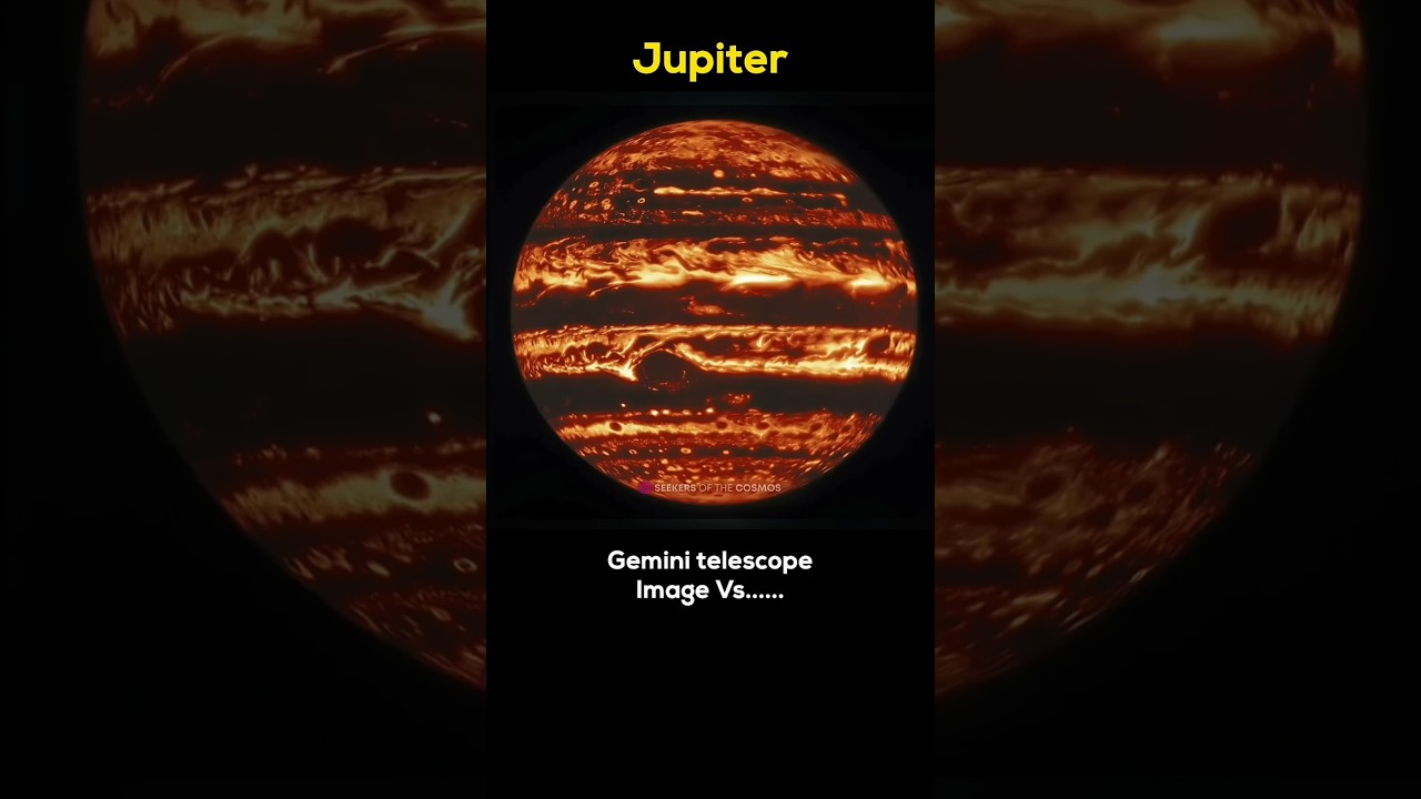 Hubble, Gemini & James Webb Capture Stunning Jupiter Images