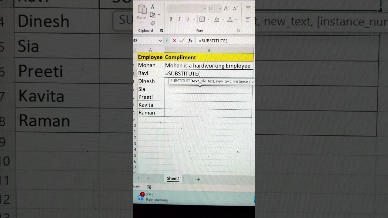 Excel SUBSTITUTE Function Explained π±