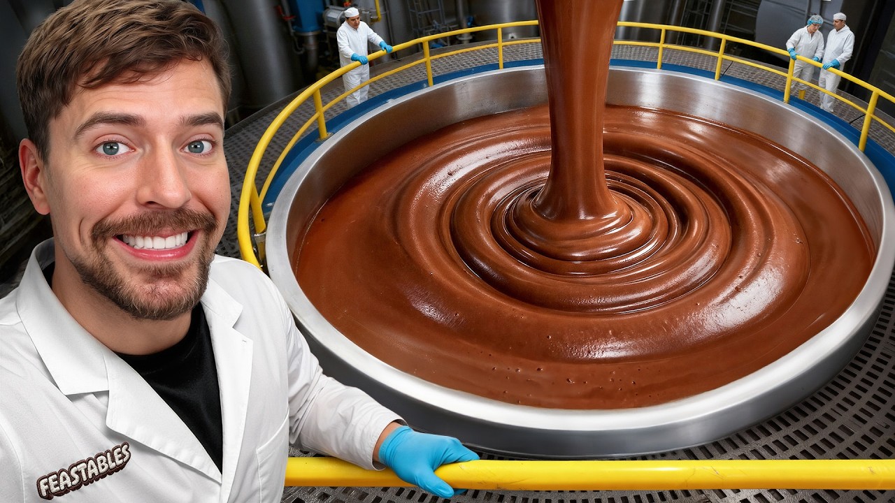 Discover How Feastables Chocolate Is Made 🍫