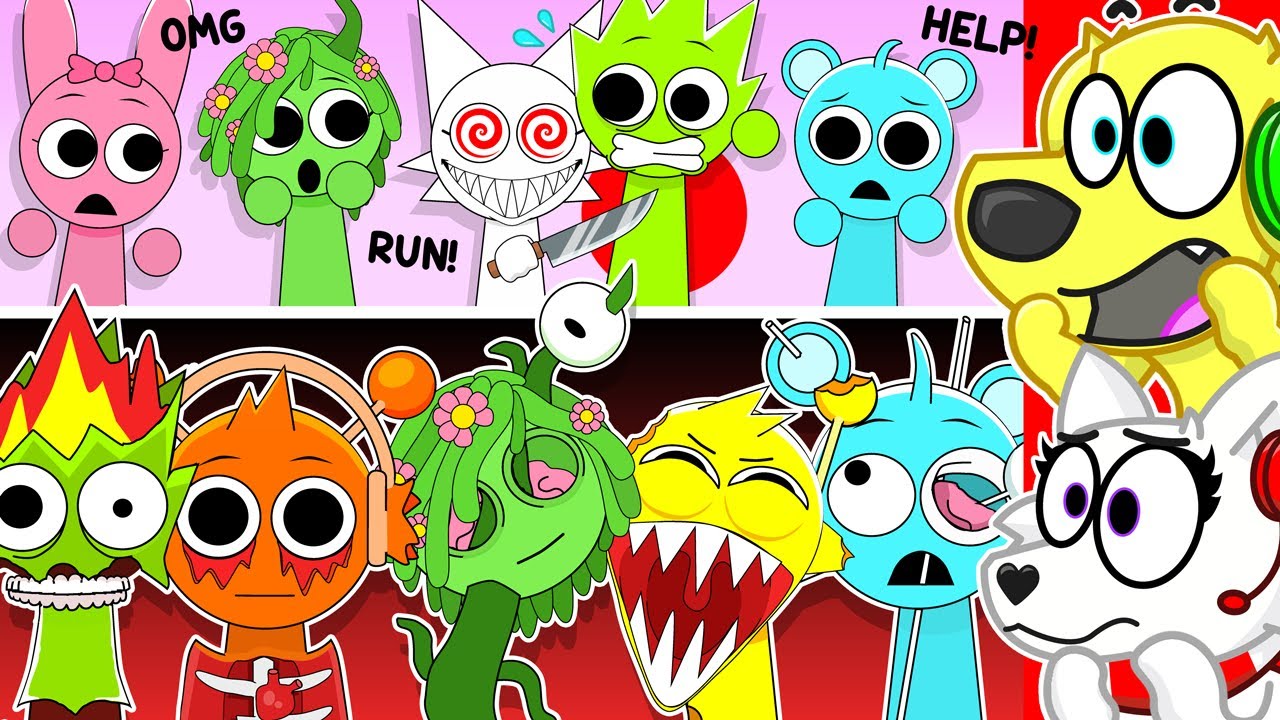 Sprunki with Animated Cutscenes! 🍌 (Banana Porridge Mod)