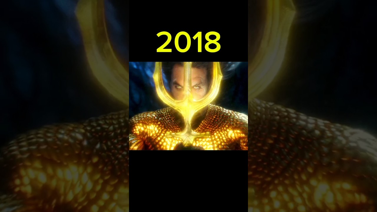 Aquaman Evolution Through the Years 🌊