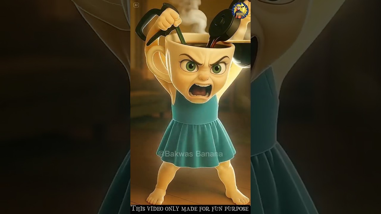 Ballerina Cappuccina ko Rulana TungTungTungSahur ko Pada Mehenga! 😈😈 #shorts #ballerina