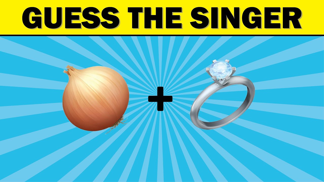 Guess the Singer by Emoji! 🎶