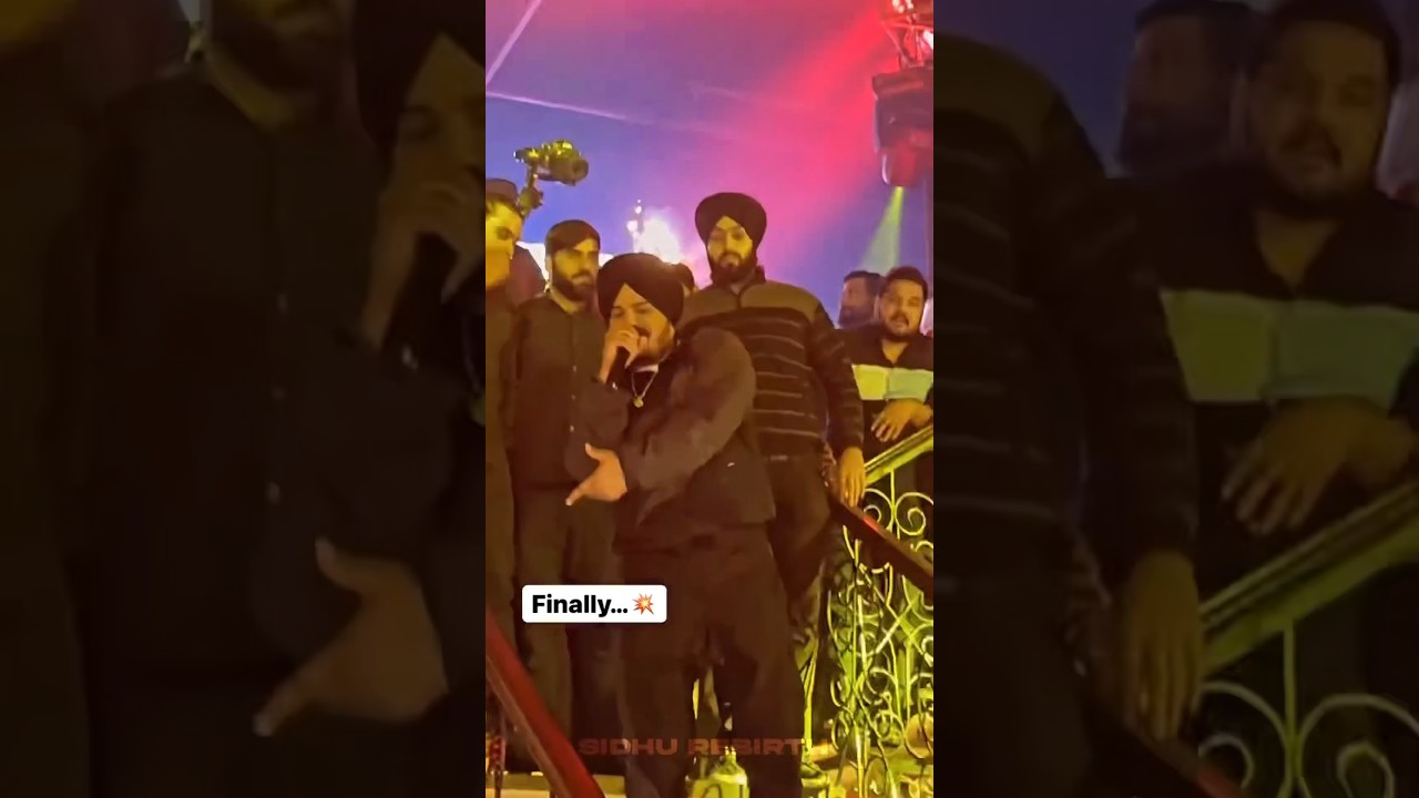 Sidhumoosewala Live Show in Noida 🔥 | Jatt Da Muqabla Performance