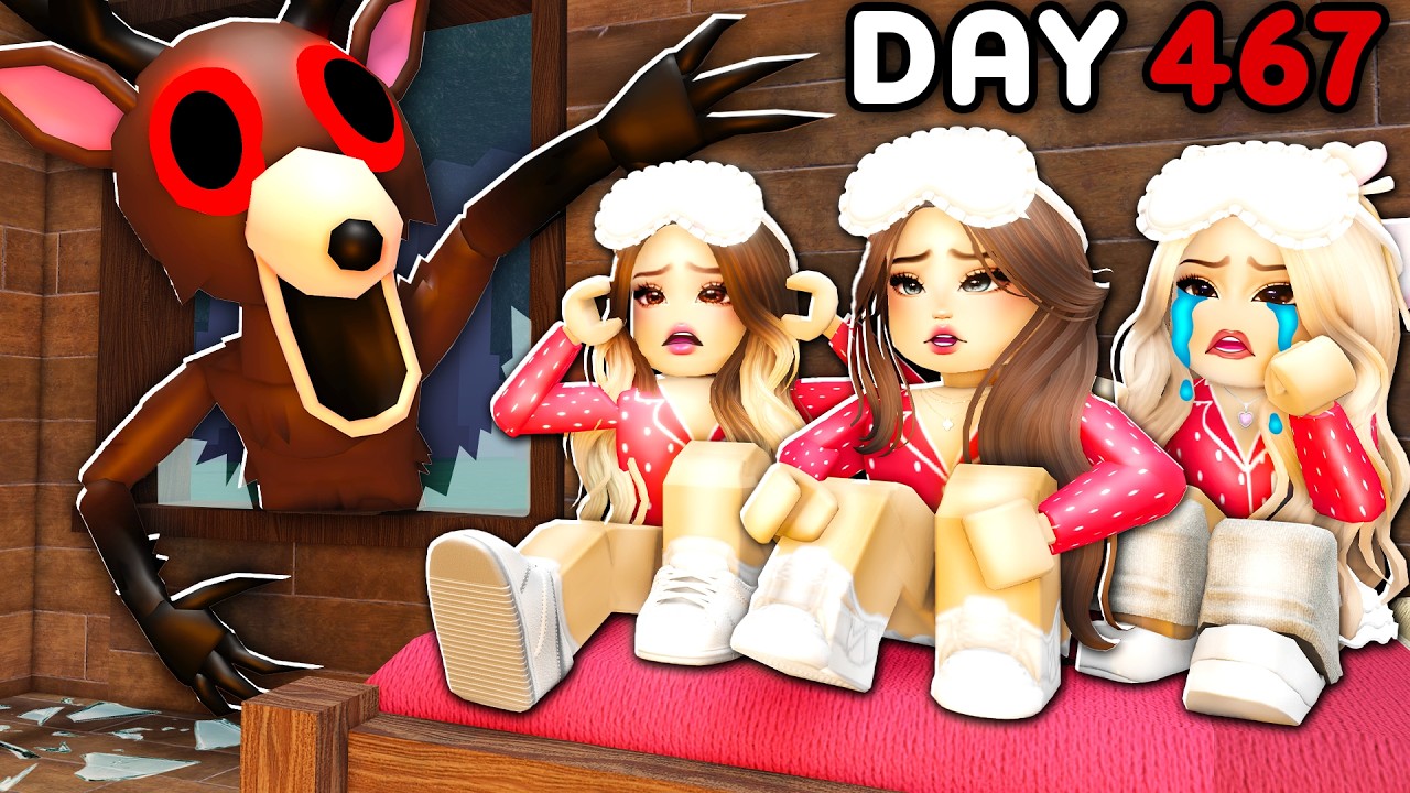 I Invited Kat and Lana to a SLEEPOVER in 99 Nights in The Forest!