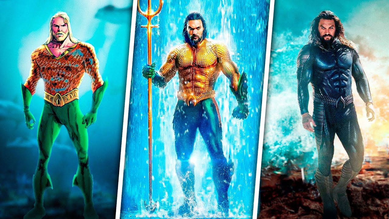Aquaman's Movie Evolution (1941-2023) π