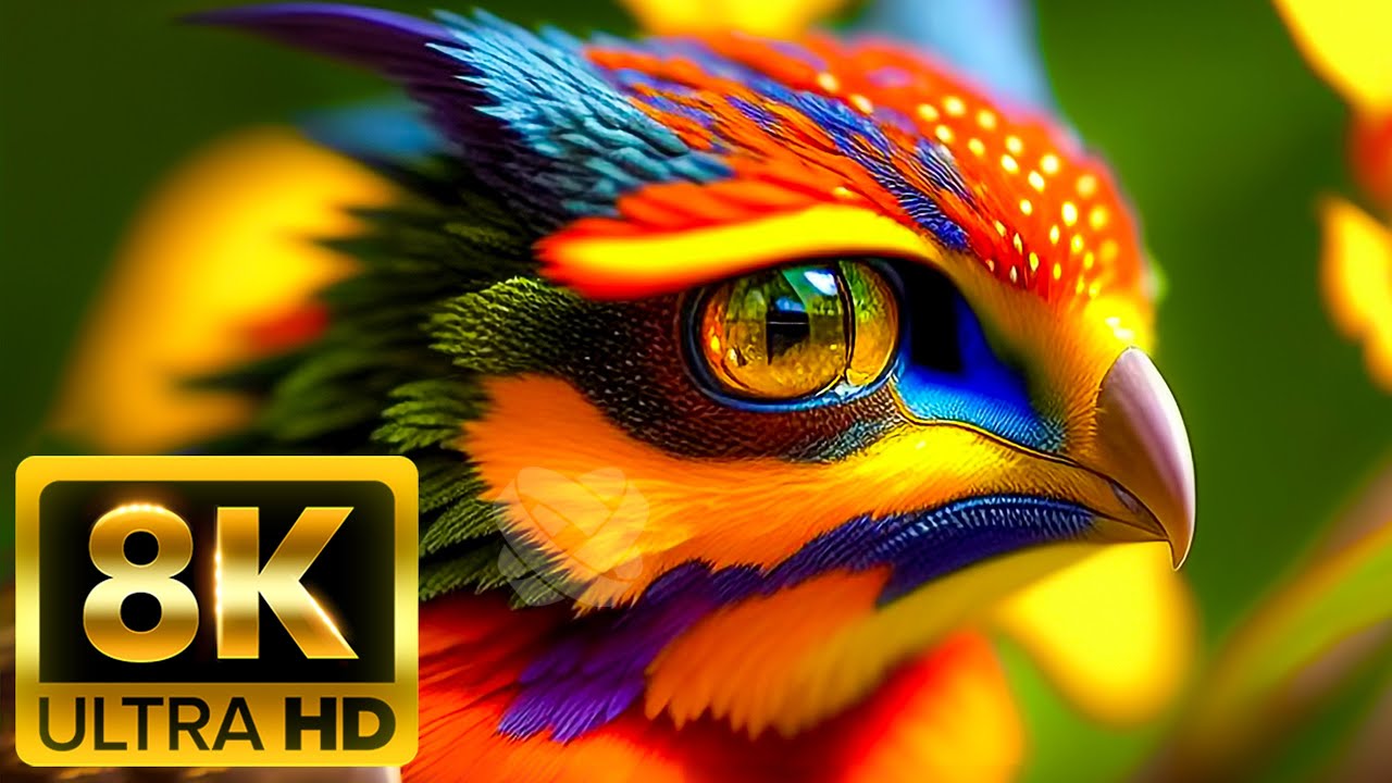 Colorful Animal Collection in 8K UHD 🐾