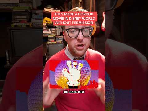 Somebody shot a horror movie inside of Disney World without permission #movies #cinema #disney