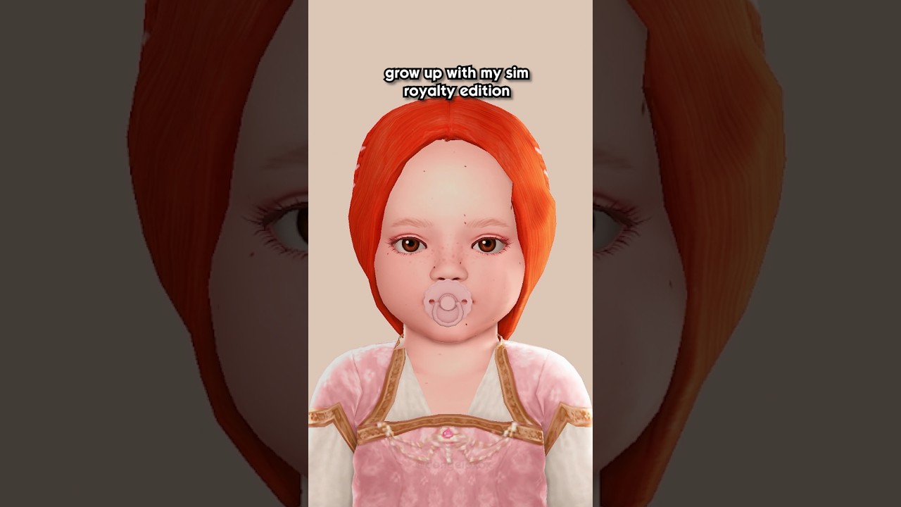 Growing Up with My Royalty Sim π | The Sims 4