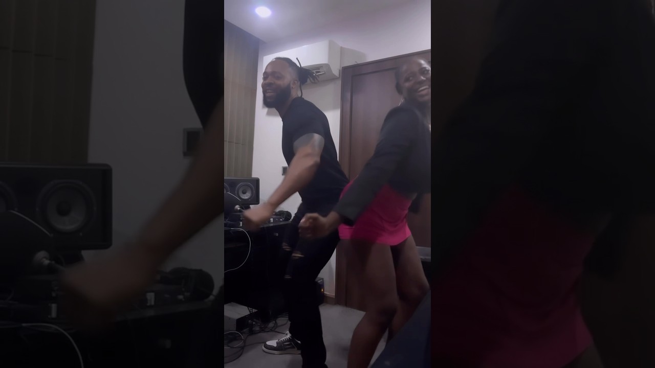 Watch Flavour and Ella's Fun Moment Vibing to Abidosheka! 🎶