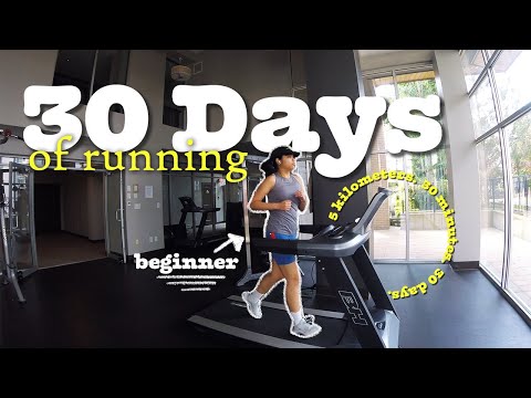i tried RUNNING for 30 DAYS 🏃 | tips for beginners, 5km challenge, physical & mental changes