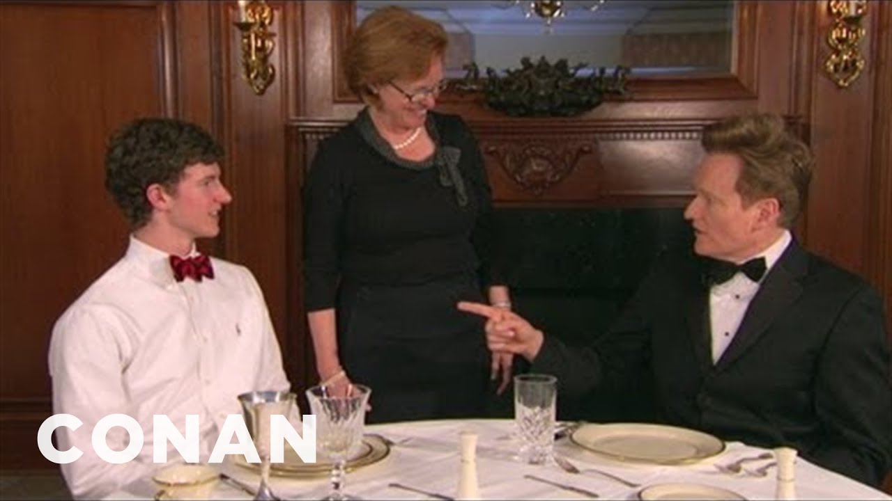 Conan Takes Southern Charm Lessons 🍽️