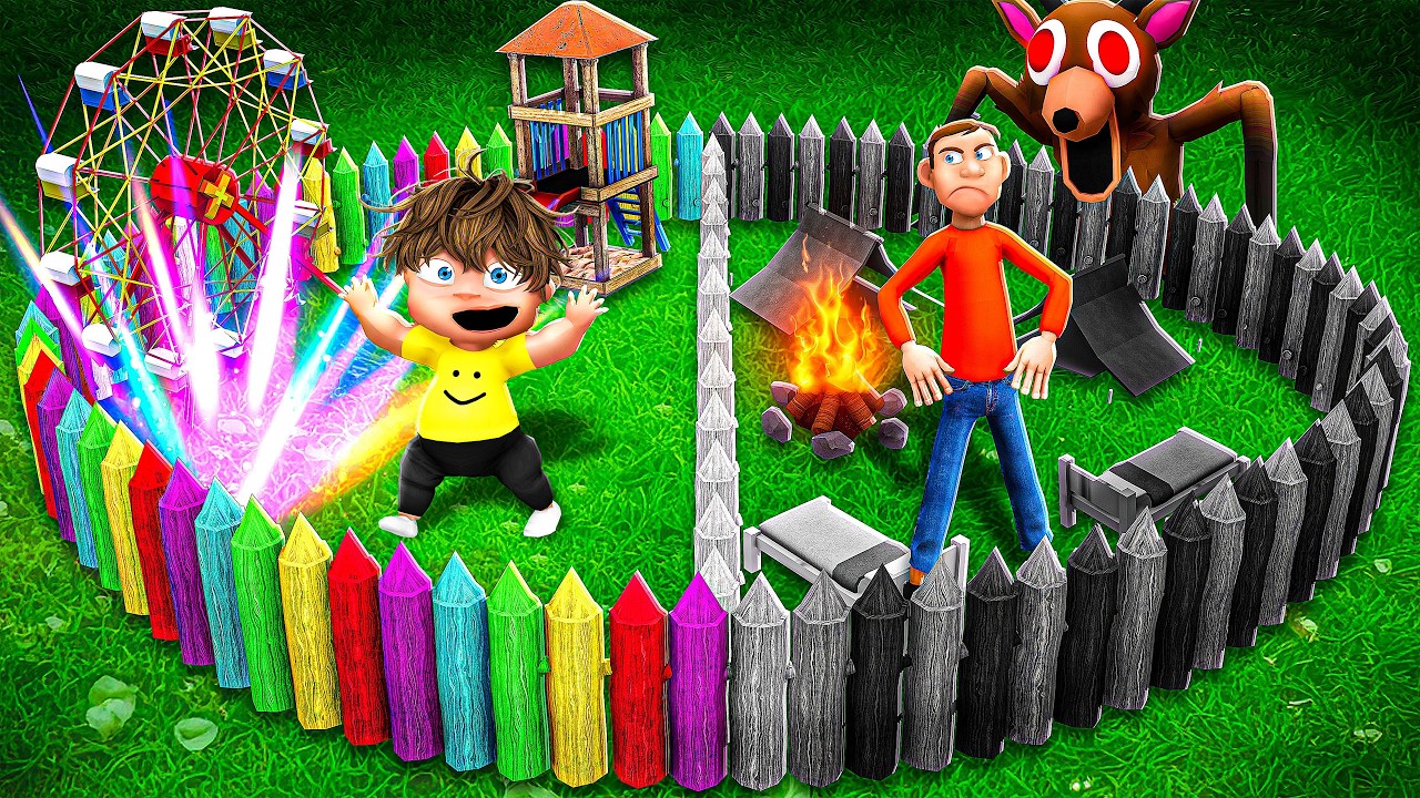 Smarty vs Daddy ADMIN BASES in Roblox 99 Nights 🎮
