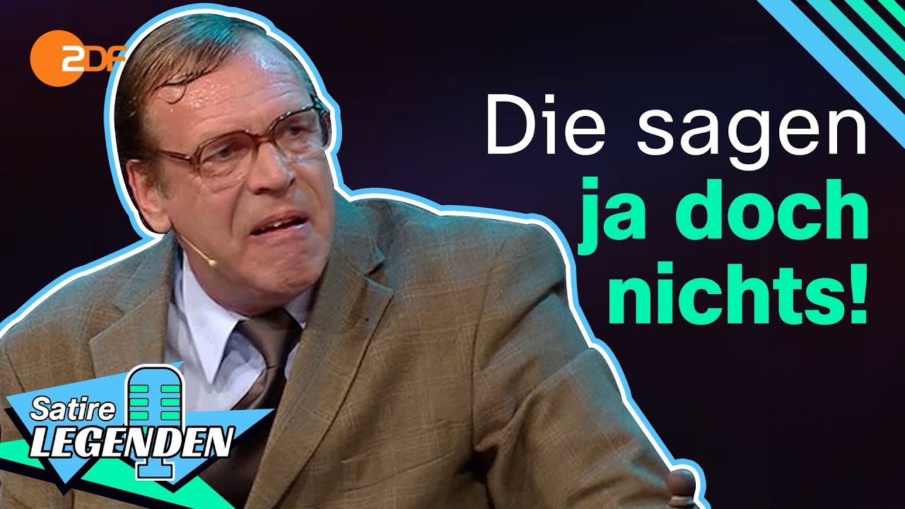 Georg Schramm kritisiert Politiker in Talkshows: Ist das Ende der politischen Vertrauenskrise? 🗣️