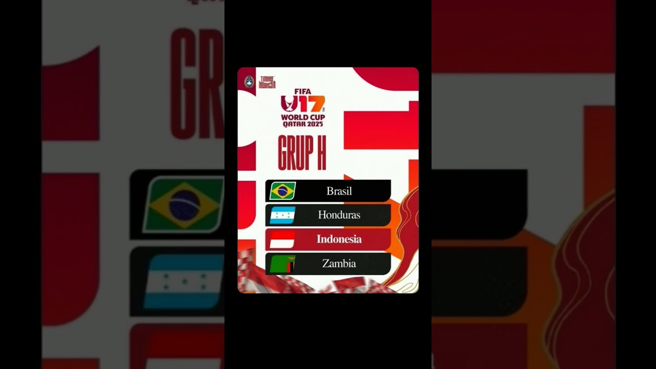 Klasemen Grup H FIFA World Cup U17 Qatar 2025