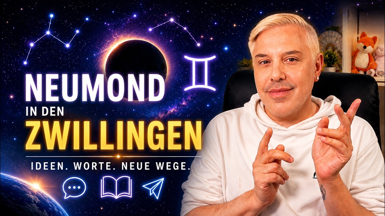 JETZT ODER NIE! Neumond in den Zwillingen | LETZTE CHANCEN für NEUSTARTS! ASTROLOGIE