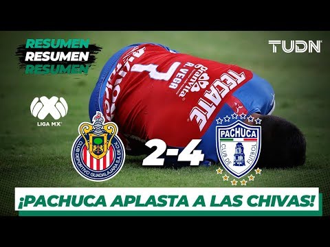 Resumen y Goles Guadalajara 2 - 4 Pachuca | Liga MX - Jornada 11 - Apertura 2019 | TUDN