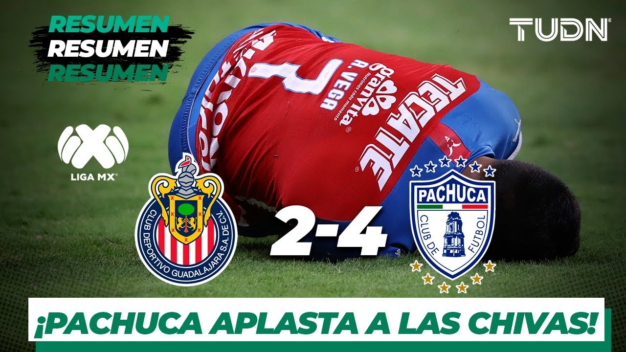 Resumen y Goles: Pachuca derrota 4-2 a Chivas en Jornada 11 de Liga MX ⚽