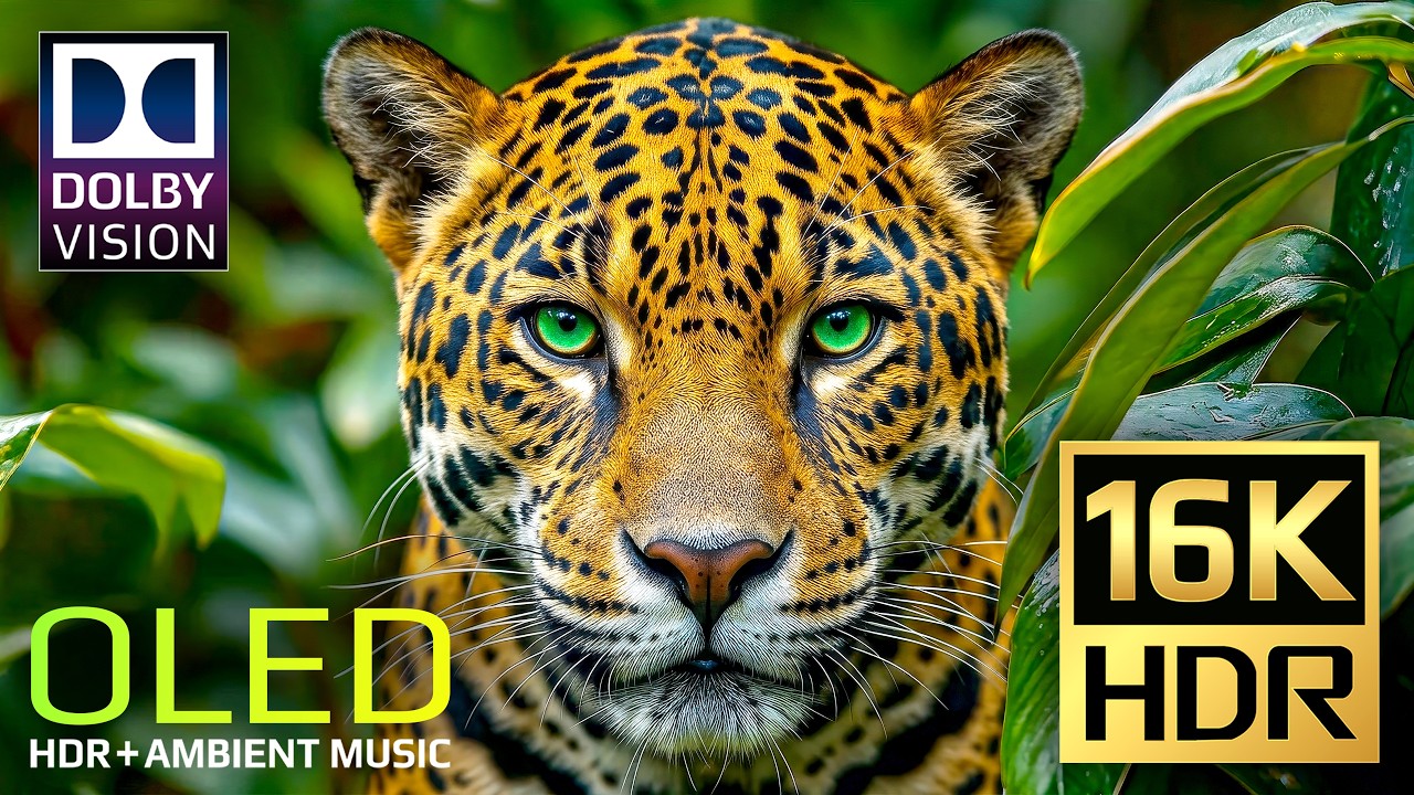 Best Dolby Vision HDR | Amazing Animals & Nature Video in 16K Video ULTRA HD (8K/4K Video TV)