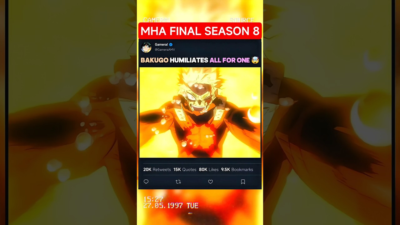 Bakugo Humiliates All For One 🤯