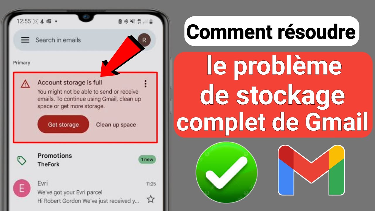 Résoudre le problème de stockage Gmail en 2023 📧