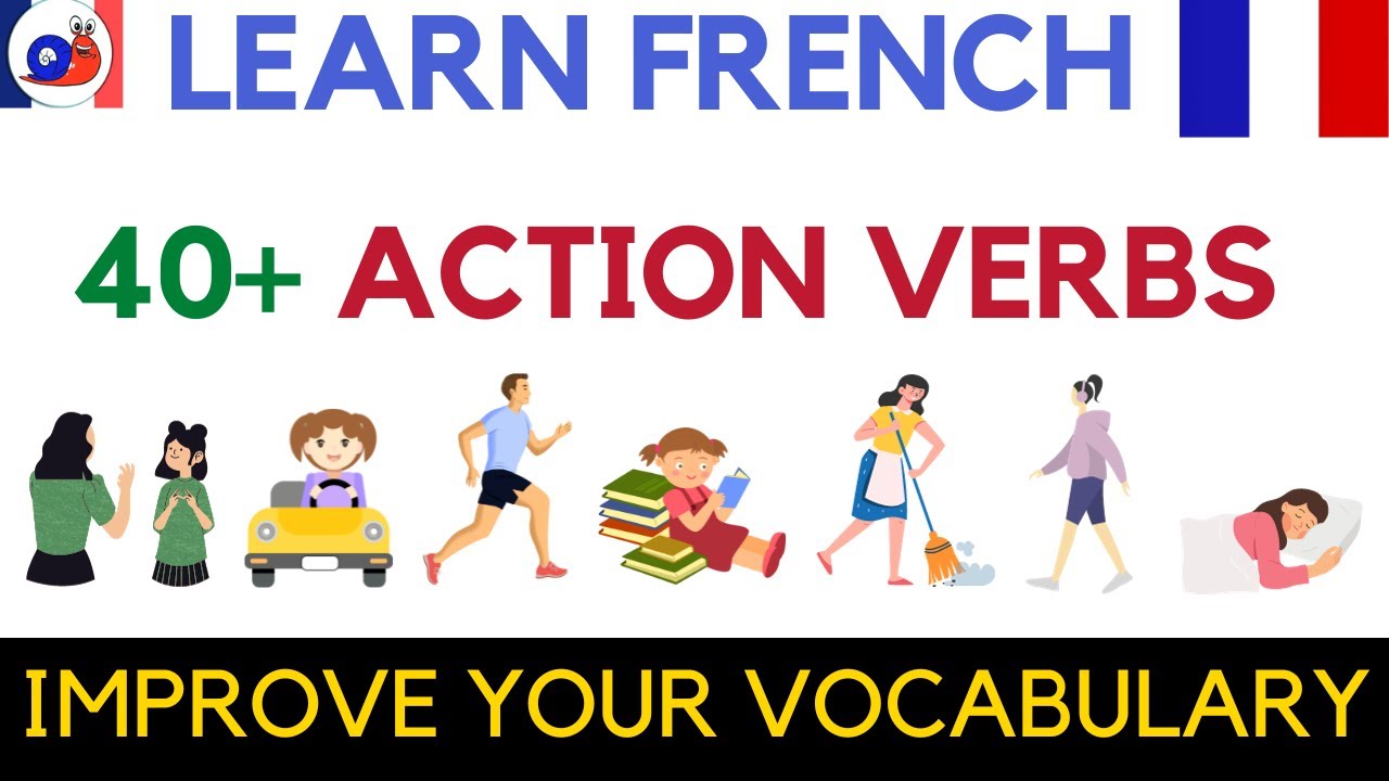 French Action Verbs for Daily Conversations 🇫🇷