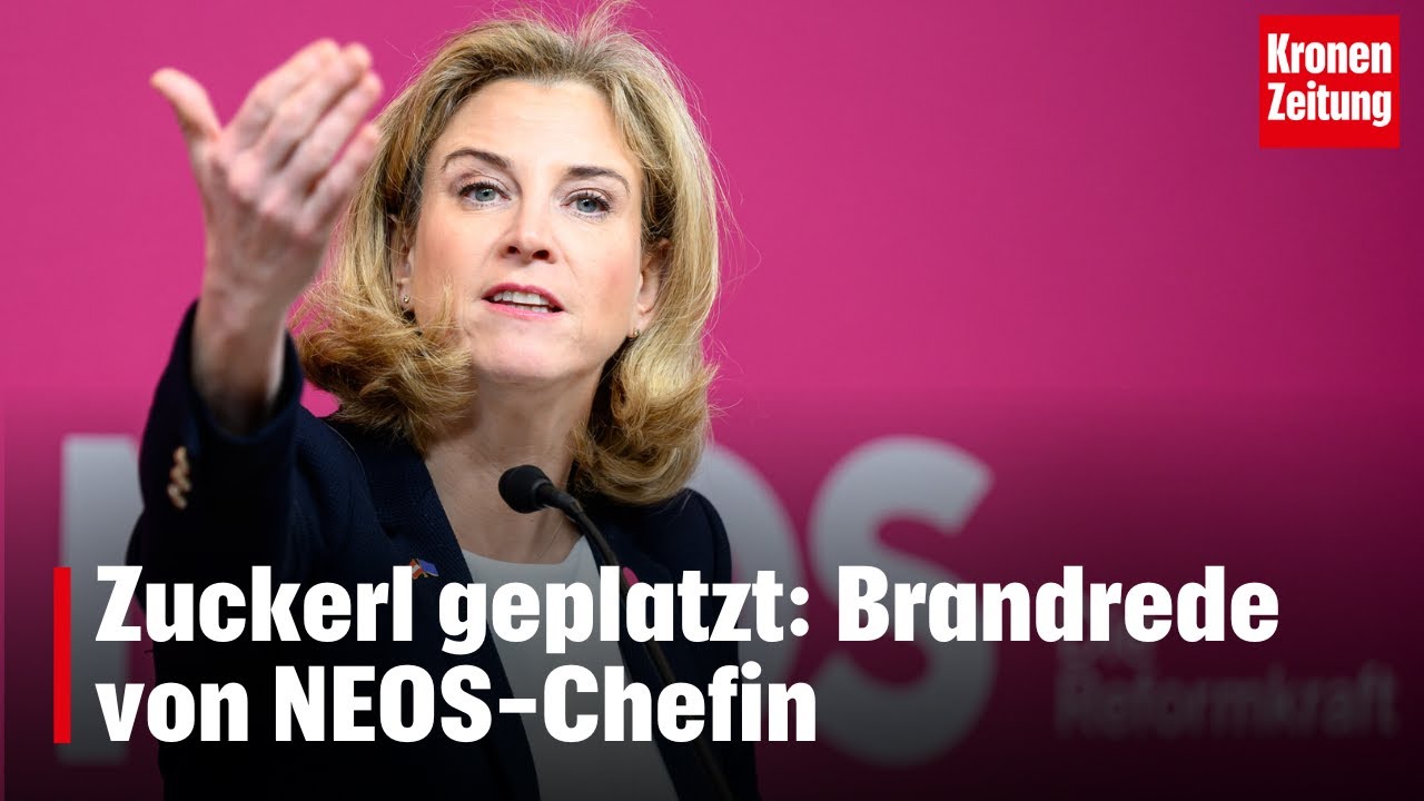 NEOS-Chefin zerlegt Zuckerl-Koalition in emotionaler Brandrede 🚨