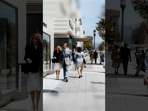 Los Angeles in the 1950s - Restored Footage