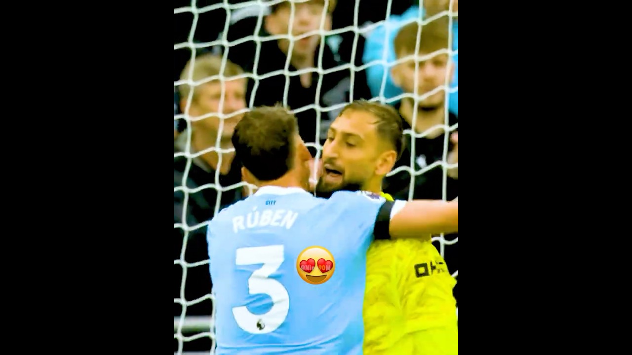 Donnarumma's Big Comeback at Man City ⚽