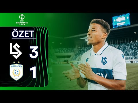 BEŞİKTAŞ'IN RAKİBİ: Lausanne 3-1 Astana (Konferans Ligi 3.Ön Eleme) 1.Maç