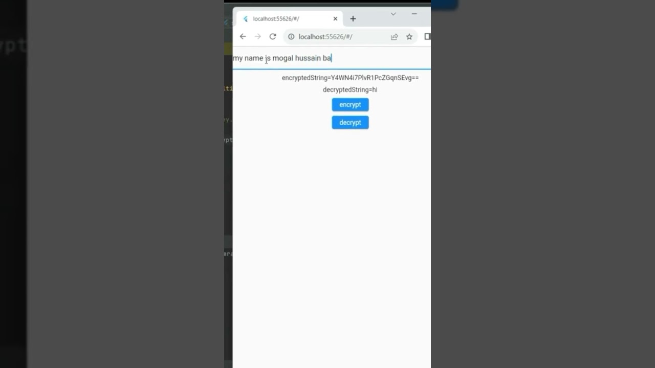 AES Encryption & Decryption in Flutter 🔐