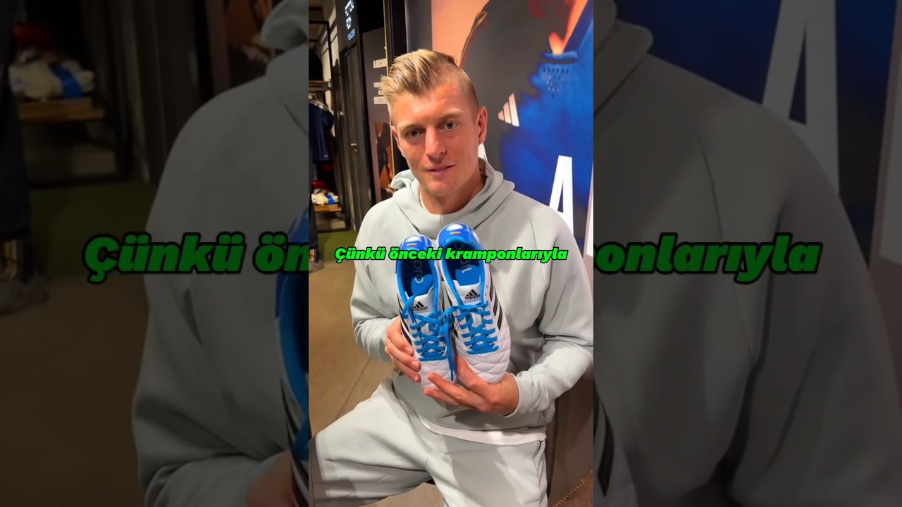 Toni Kroos'un 10 Yıllık Kramponları ⚽