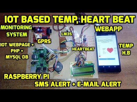 IoT Temp & Heartbeat Monitor with Raspberry Pi