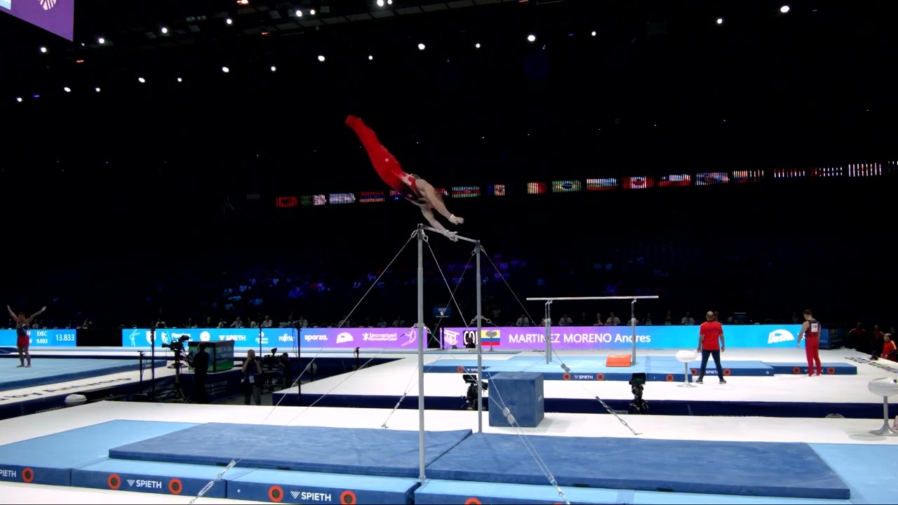 SEIFERT Noe (SUI) Qualifies on Horizontal Bar at 2023 Artistic Worlds in Antwerp 🇧🇪