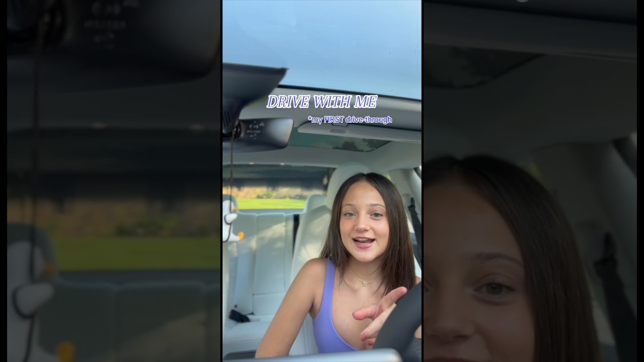 drive with me *my first drive through