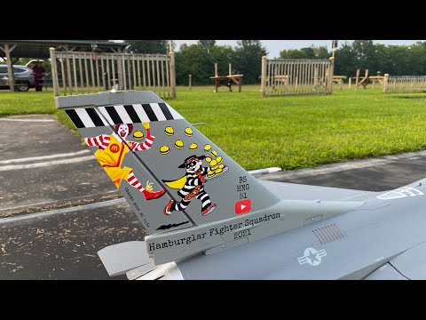 Eflite 80mm F16 perfect landing BK Style