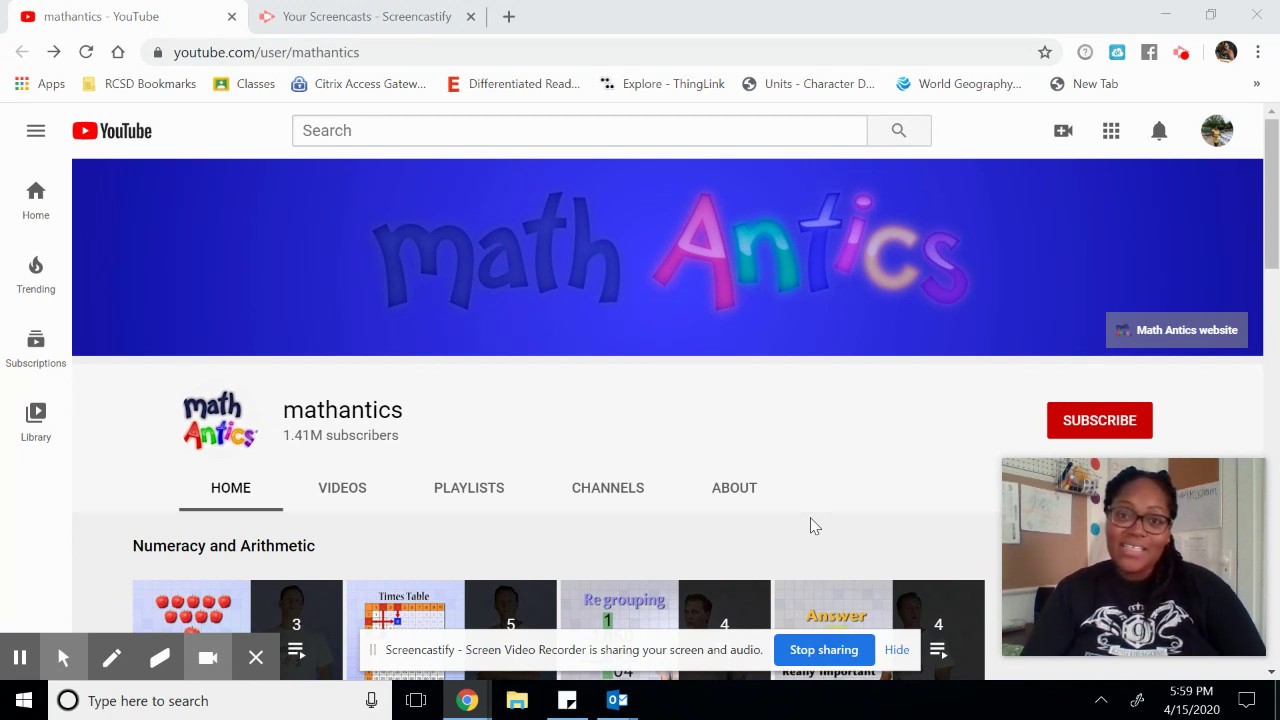 Mathantics Grade 4-6 Learning Videos 📚