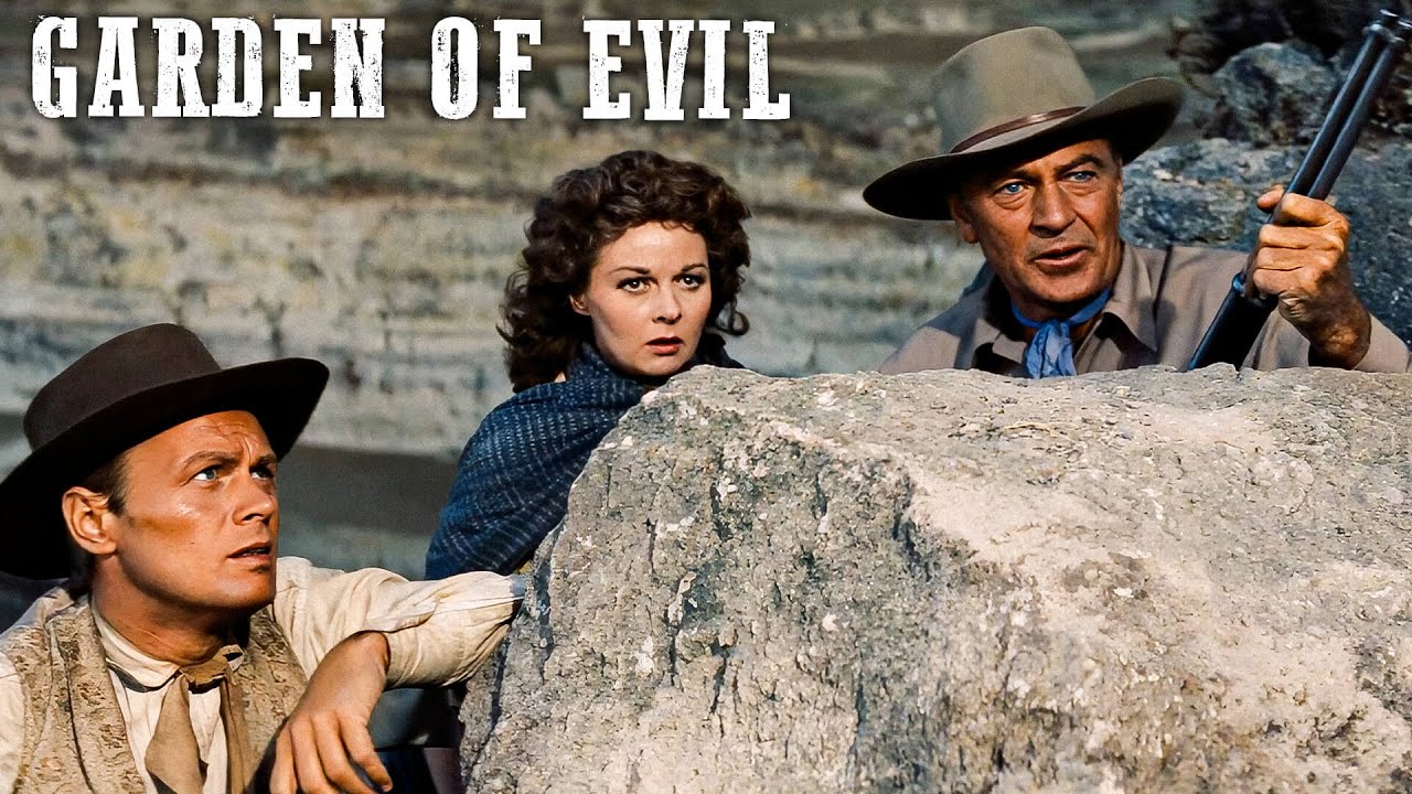 Garden of Evil 4K | Gary Cooper & Susan Hayward