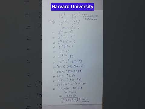 Harvard University Admission Interview Tricks #shorts #maths #mathematics #algebra