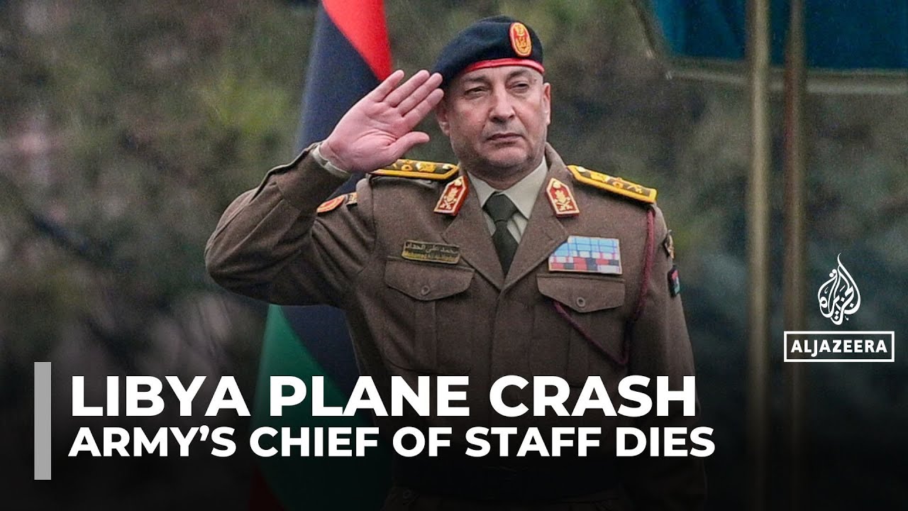 Libyan Army Chief Dies in Turkish Plane Crash ✈️