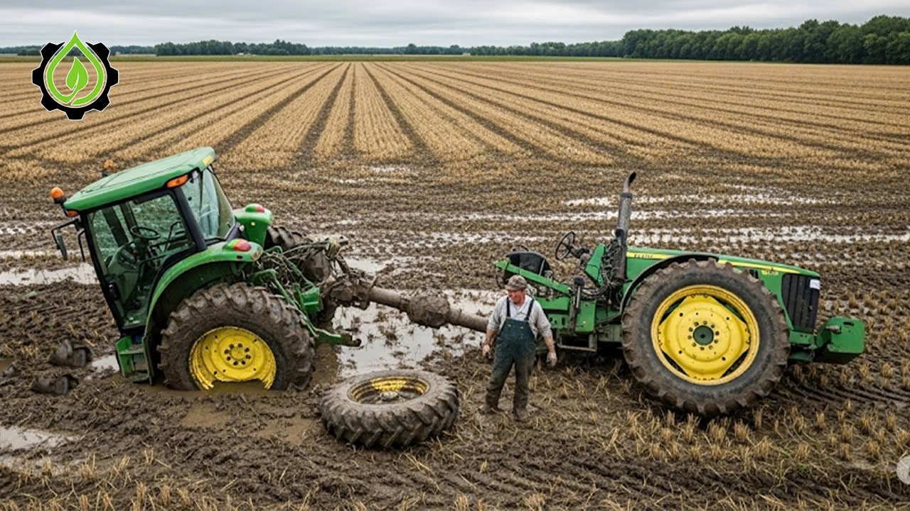 Epic Tractor Mud Rescue Compilation 🚜