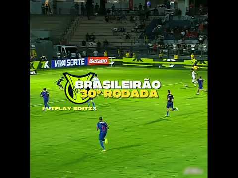 BRASILEIRÃO 30° RODADA ☠️ #football #futebol #futebolbrasileiro #brasileirão #foryou #birdtrend