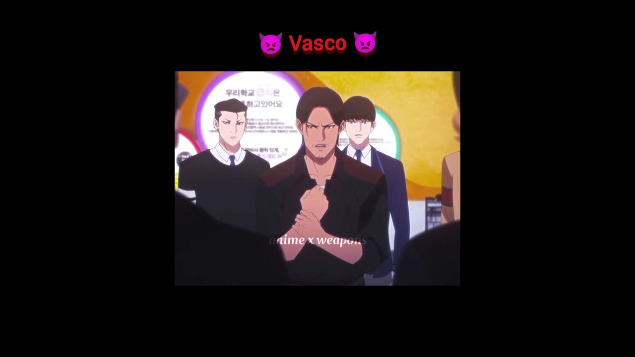 VASCO Attitude Status 👿🔥 | Lookism Anime Shorts