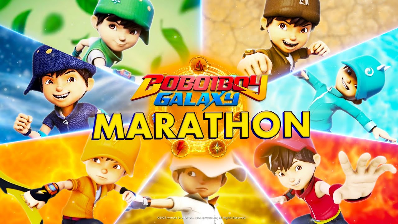 Watch All 24 Episodes of BoBoiBoy Galaxy Marathon 🌟 | Epic Adventure in English Dub