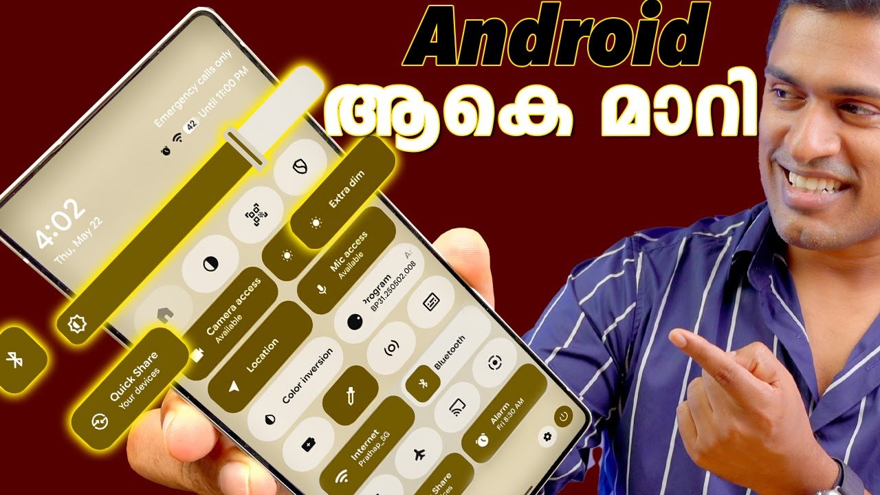 Android 16 Features Explained in Malayalam π